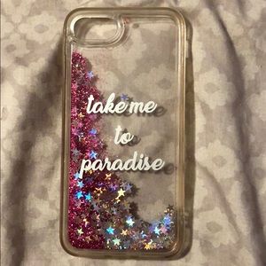 Glitter iPhone 7 case